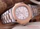  High Quality Copy Patek Philippe Nautilus 2-tone Rose Gold Black Face Watch (2)_th.jpg